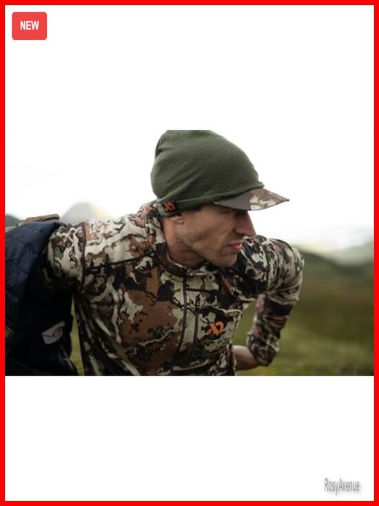 Merino Wool Beanie Hat - Heavyweight Hunting Hat Cuffed Beanies for Winter main image 4